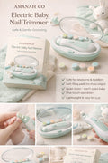Electric Baby Nail Trimmer - Safe & Gentle Grooming
