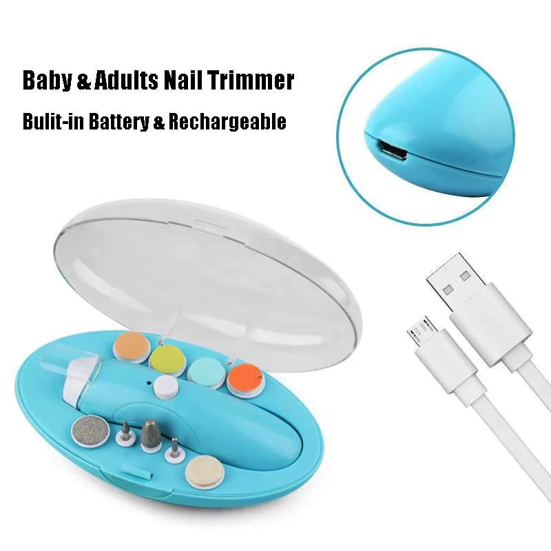 Electric Baby Nail Trimmer - Safe & Gentle Grooming