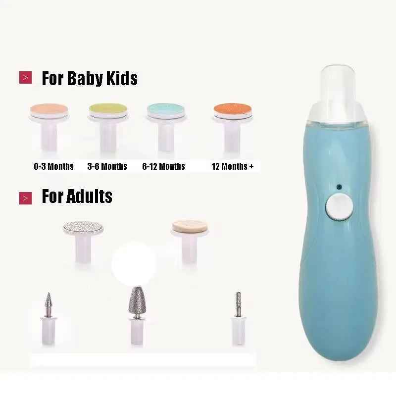 Electric Baby Nail Trimmer - Safe & Gentle Grooming